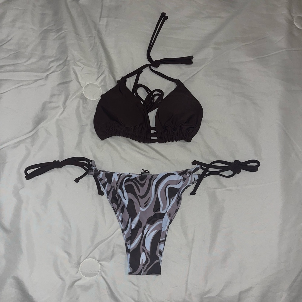 SHEIN triangle bikini